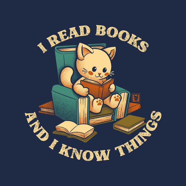 I Read Books And I Meow Things-None-Matte-Poster-worlddominationforcats