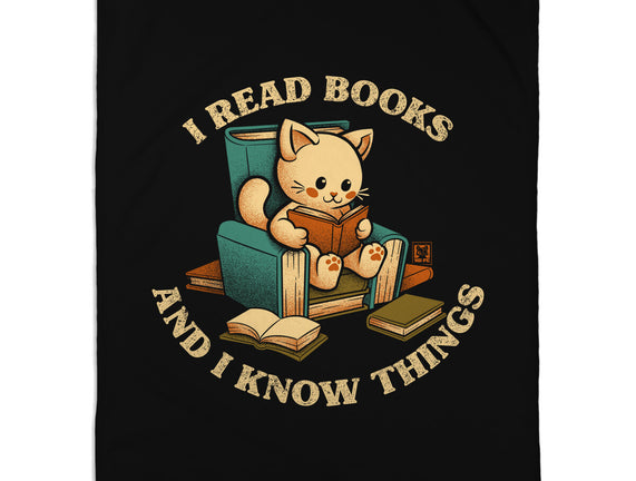 I Read Books And I Meow Things