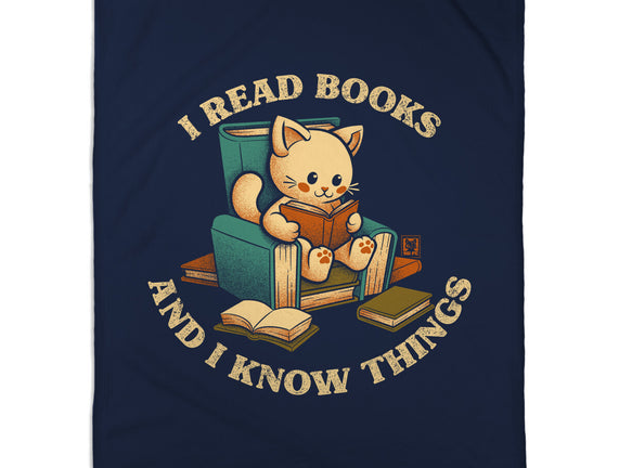 I Read Books And I Meow Things