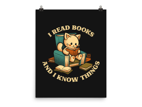 I Read Books And I Meow Things