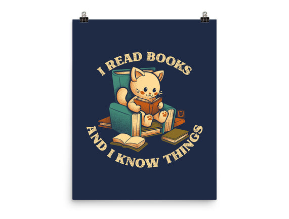 I Read Books And I Meow Things