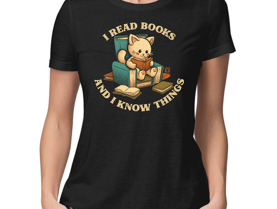 I Read Books And I Meow Things