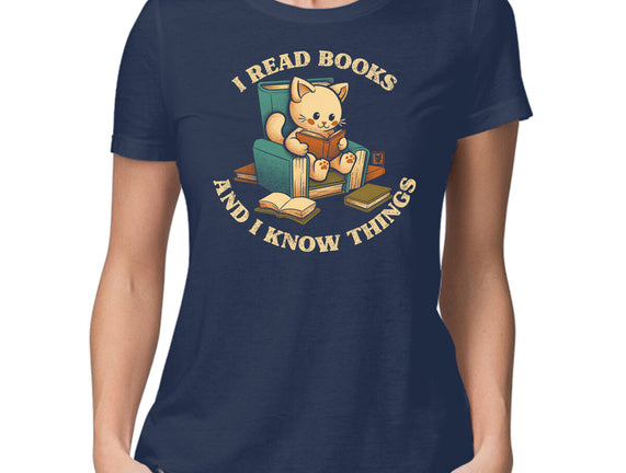 I Read Books And I Meow Things