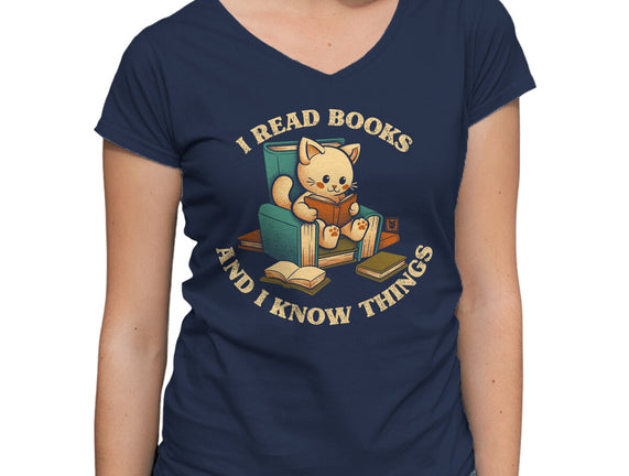 I Read Books And I Meow Things