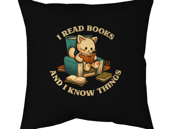 I Read Books And I Meow Things