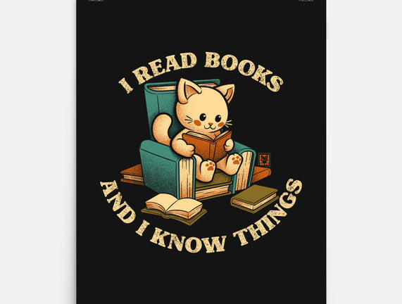 I Read Books And I Meow Things