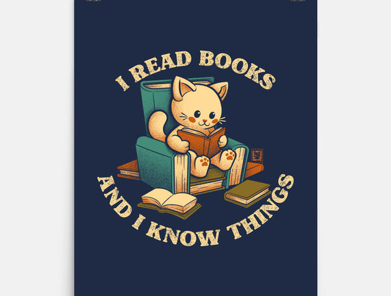 I Read Books And I Meow Things