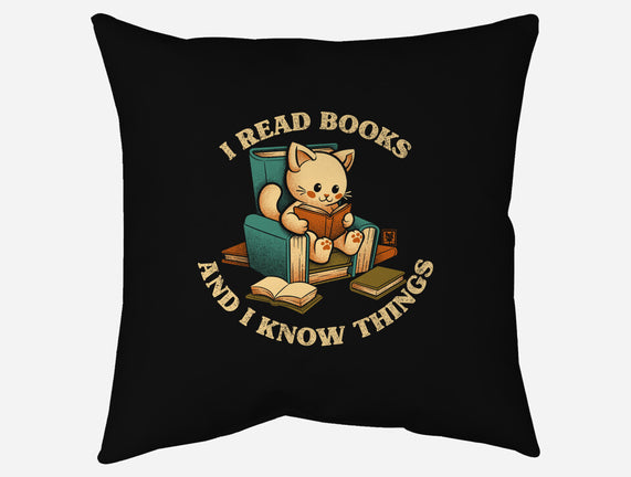 I Read Books And I Meow Things