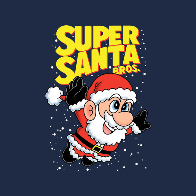 Super Santa Bros-None-Glossy-Sticker-Barbadifuoco