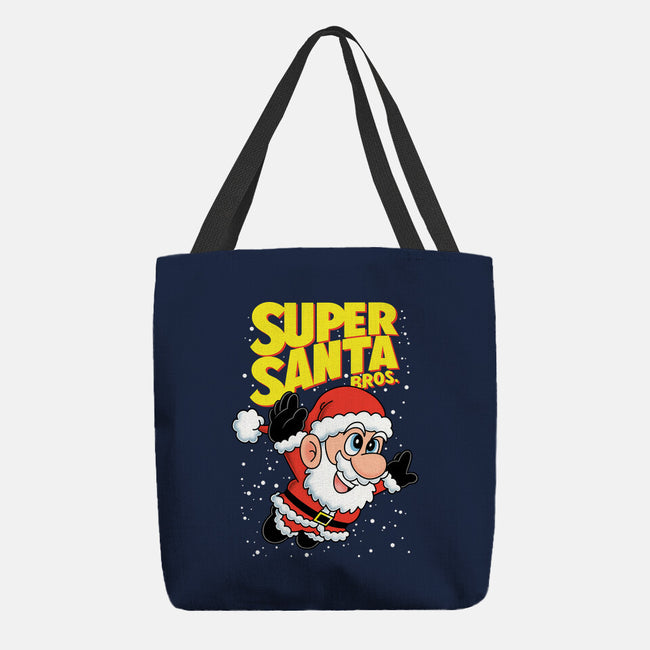 Super Santa Bros-None-Basic Tote-Bag-Barbadifuoco