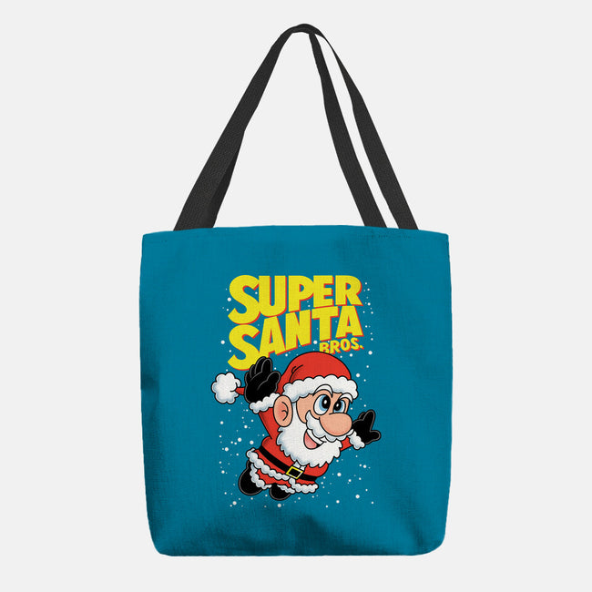 Super Santa Bros-None-Basic Tote-Bag-Barbadifuoco