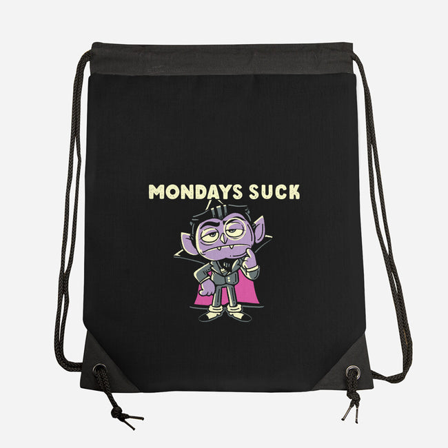 Mondays Suck-None-Drawstring-Bag-naomori