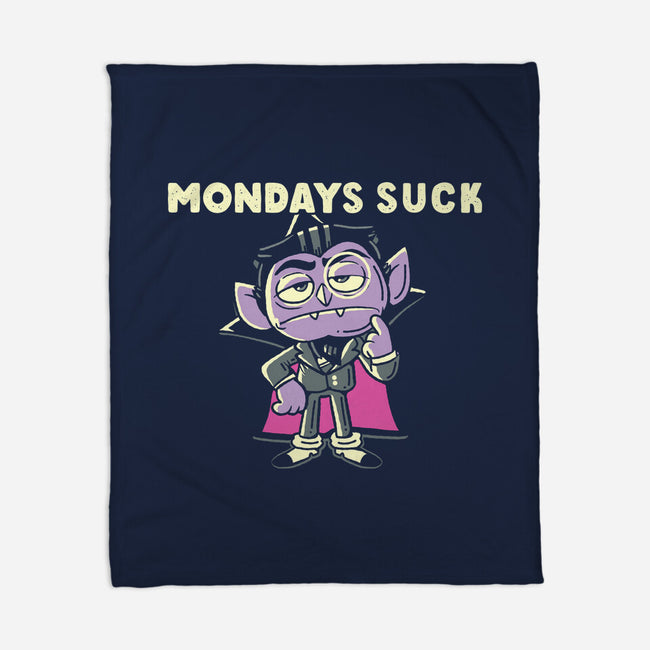 Mondays Suck-None-Fleece-Blanket-naomori