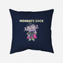 Mondays Suck-None-Removable Cover w Insert-Throw Pillow-naomori