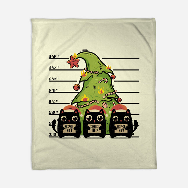 The Usual Kitty Suspects-None-Fleece-Blanket-erion_designs