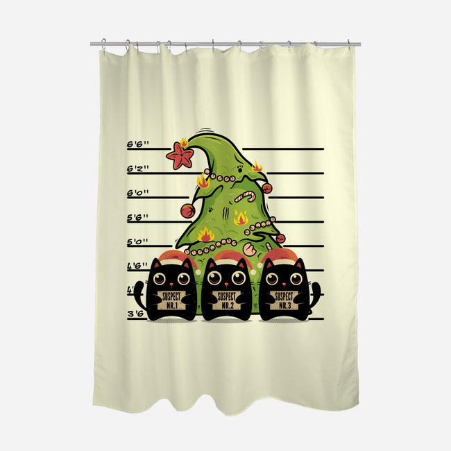 The Usual Kitty Suspects-None-Polyester-Shower Curtain-erion_designs