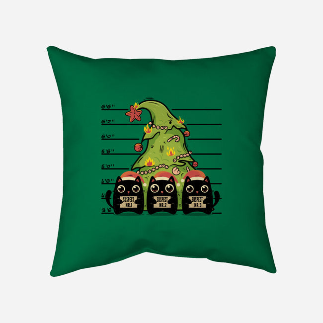 The Usual Kitty Suspects-None-Removable Cover w Insert-Throw Pillow-erion_designs