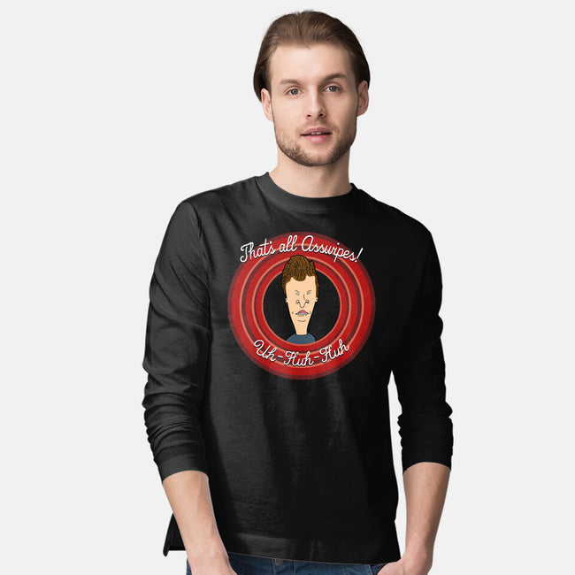 Butt Tunes-Mens-Long Sleeved-Tee-Boggs Nicolas