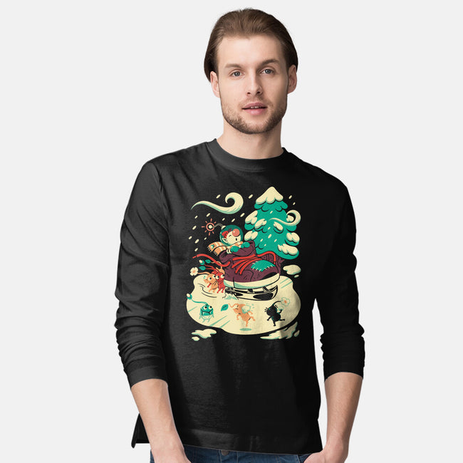 Tiny Winter-Mens-Long Sleeved-Tee-Henrique Torres