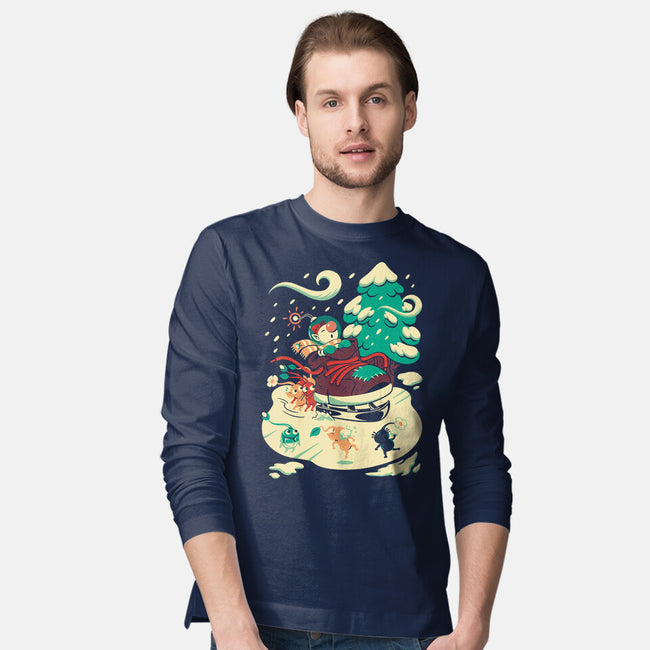 Tiny Winter-Mens-Long Sleeved-Tee-Henrique Torres