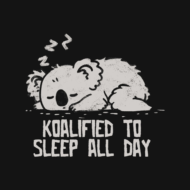 Koalified To Sleep All Day-Mens-Long Sleeved-Tee-koalastudio