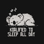 Koalified To Sleep All Day-None-Basic Tote-Bag-koalastudio