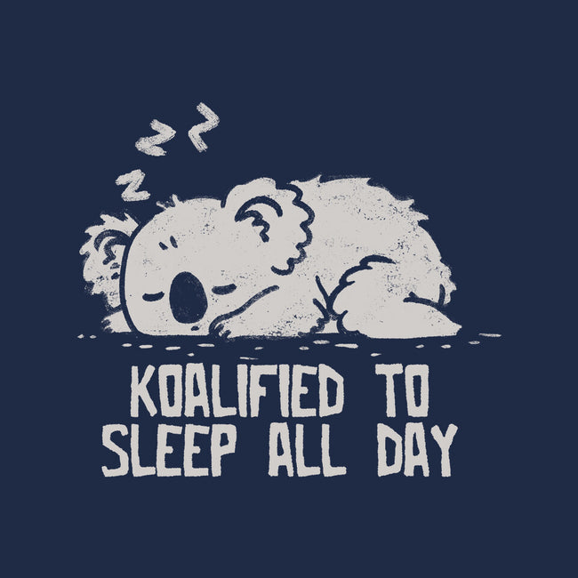 Koalified To Sleep All Day-Womens-Fitted-Tee-koalastudio