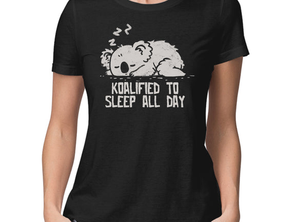 Koalified To Sleep All Day