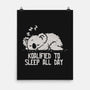 Koalified To Sleep All Day-None-Matte-Poster-koalastudio