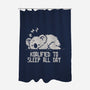 Koalified To Sleep All Day-None-Polyester-Shower Curtain-koalastudio