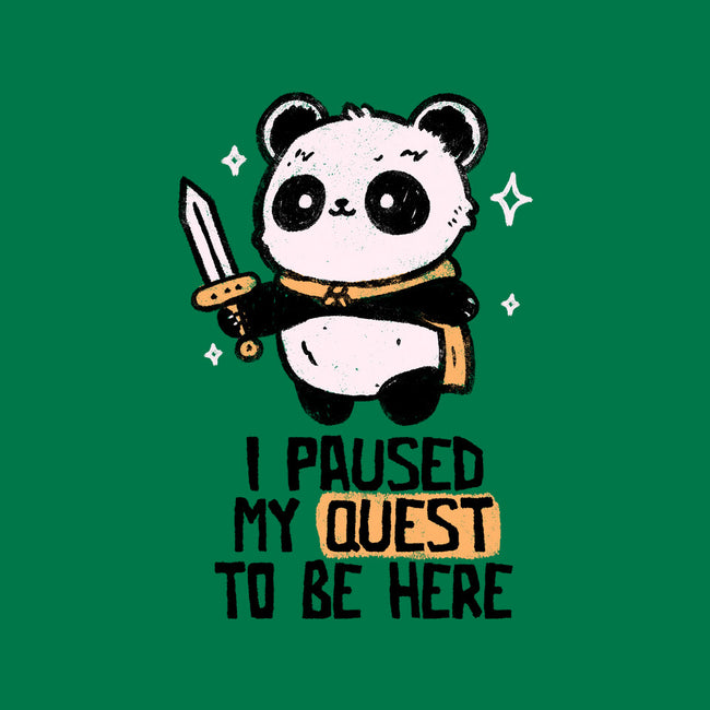 I Paused My Quest To Be Here-Mens-Long Sleeved-Tee-koalastudio