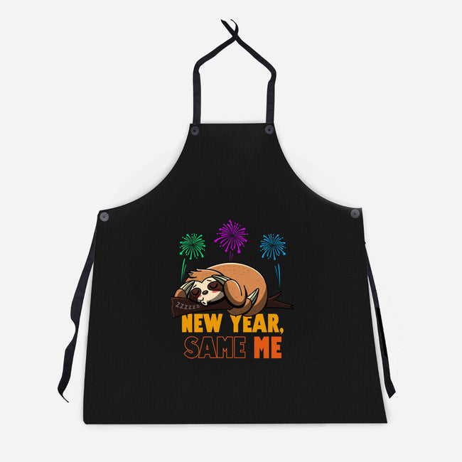 New Year Same Me-Unisex-Kitchen-Apron-Boggs Nicolas