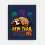 New Year Same Me-None-Stretched-Canvas-Boggs Nicolas