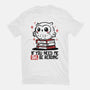 If You Need Me Owl Be Reading-Womens-Basic-Tee-koalastudio