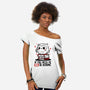 If You Need Me Owl Be Reading-Womens-Off Shoulder-Tee-koalastudio