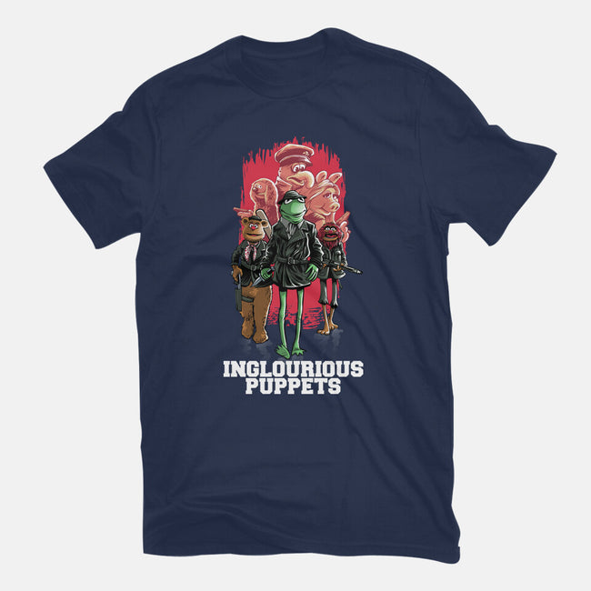 Inglourious Puppets-Womens-Basic-Tee-zascanauta