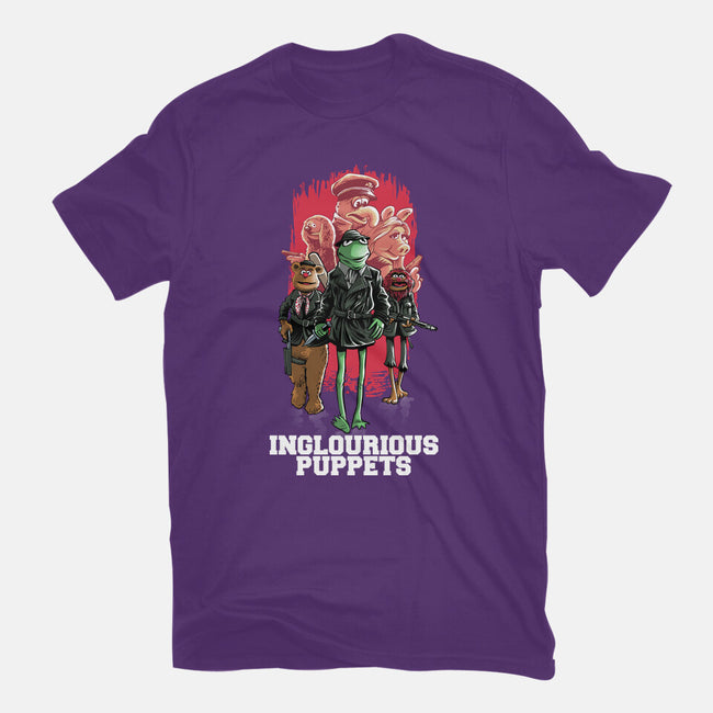 Inglourious Puppets-Womens-Basic-Tee-zascanauta