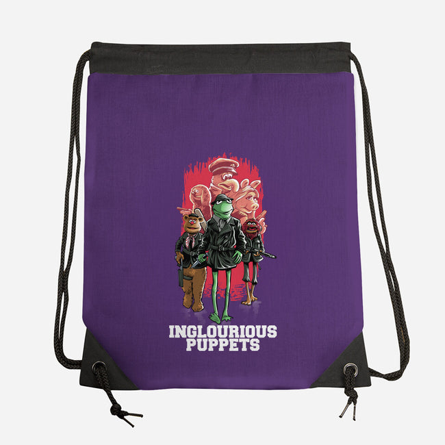 Inglourious Puppets-None-Drawstring-Bag-zascanauta