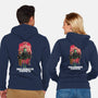 Inglourious Puppets-Unisex-Zip-Up-Sweatshirt-zascanauta