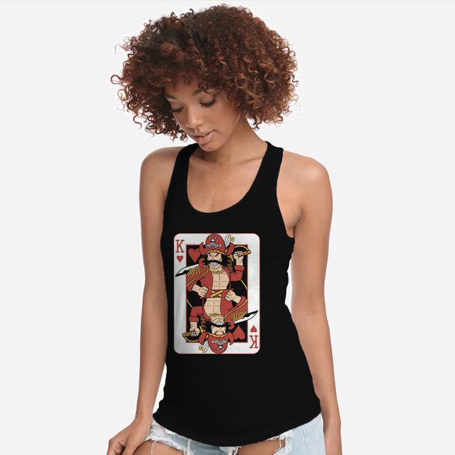 Pirate King Card-Womens-Racerback-Tank-naomori