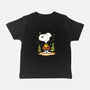 Snoopy's Cozy Christmas-Baby-Basic-Tee-JamesQJO