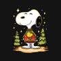 Snoopy's Cozy Christmas-Womens-Racerback-Tank-JamesQJO