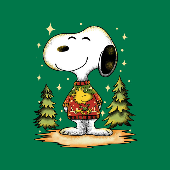 Snoopy's Cozy Christmas-Womens-Racerback-Tank-JamesQJO