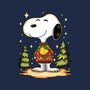 Snoopy's Cozy Christmas-Womens-Basic-Tee-JamesQJO