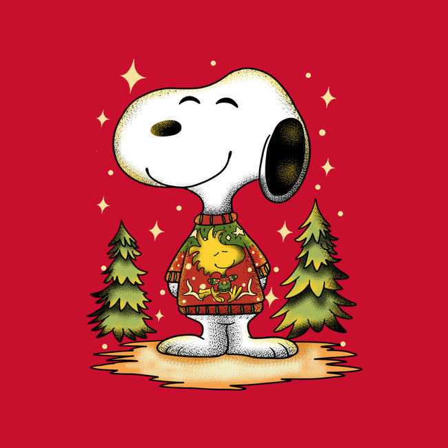 Snoopy's Cozy Christmas-Mens-Premium-Tee-JamesQJO