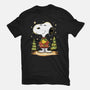 Snoopy's Cozy Christmas-Youth-Basic-Tee-JamesQJO