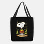 Snoopy's Cozy Christmas-None-Basic Tote-Bag-JamesQJO