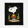 Snoopy's Cozy Christmas-None-Fleece-Blanket-JamesQJO