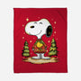 Snoopy's Cozy Christmas-None-Fleece-Blanket-JamesQJO