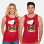 Snoopy's Cozy Christmas-Unisex-Basic-Tank-JamesQJO